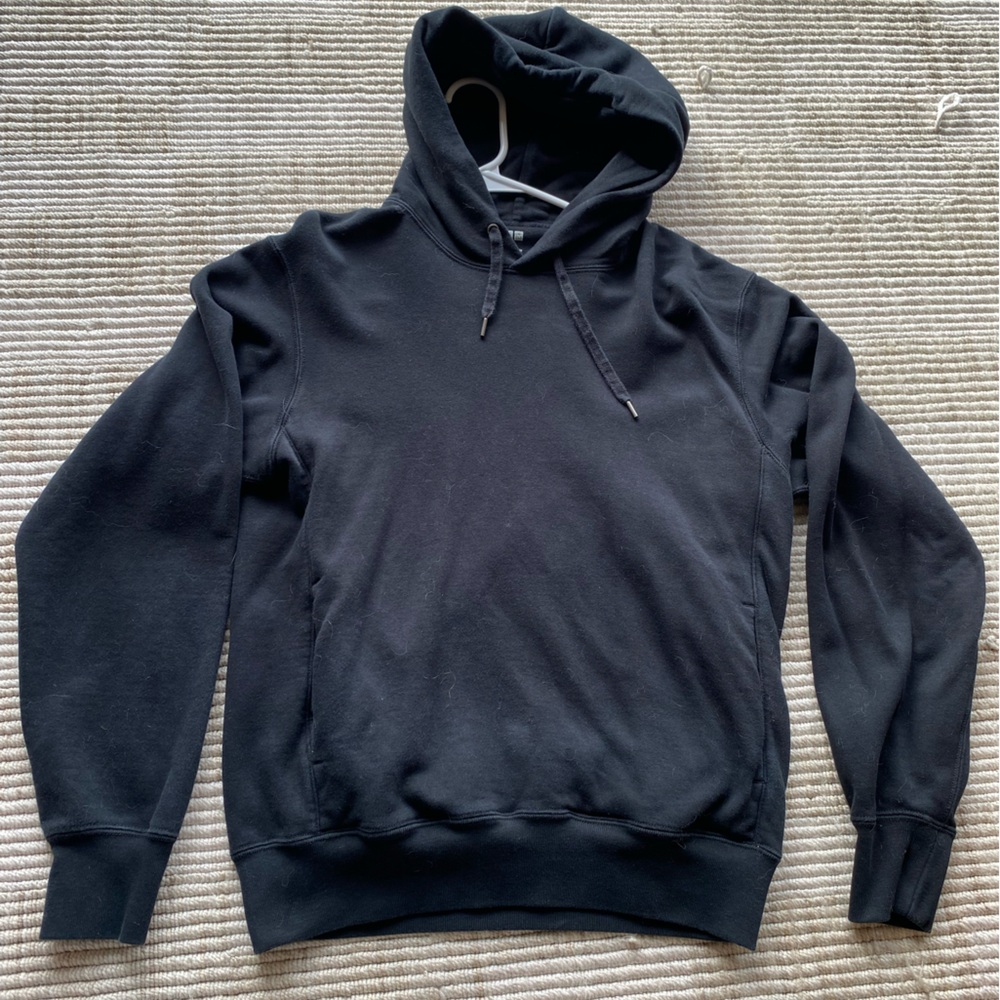 Uniqlo Women's Black Hoodie Jacket